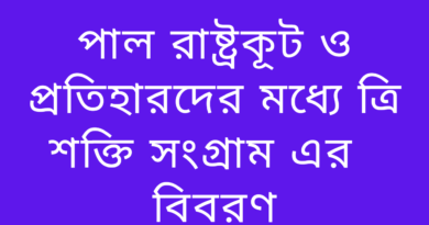 পাল-রাষ্ট্রকূট-ও-প্রতিহারদের-মধ্যে-ত্রি-শক্তি-সংগ্রাম-এর-বিবরণ